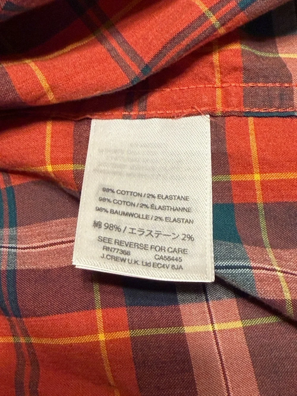J Crew Mercantile Flex Red - M